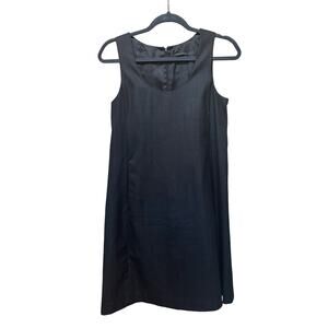 Theory Gray Wool Sheath Dress Sleeveless Workwear Classic